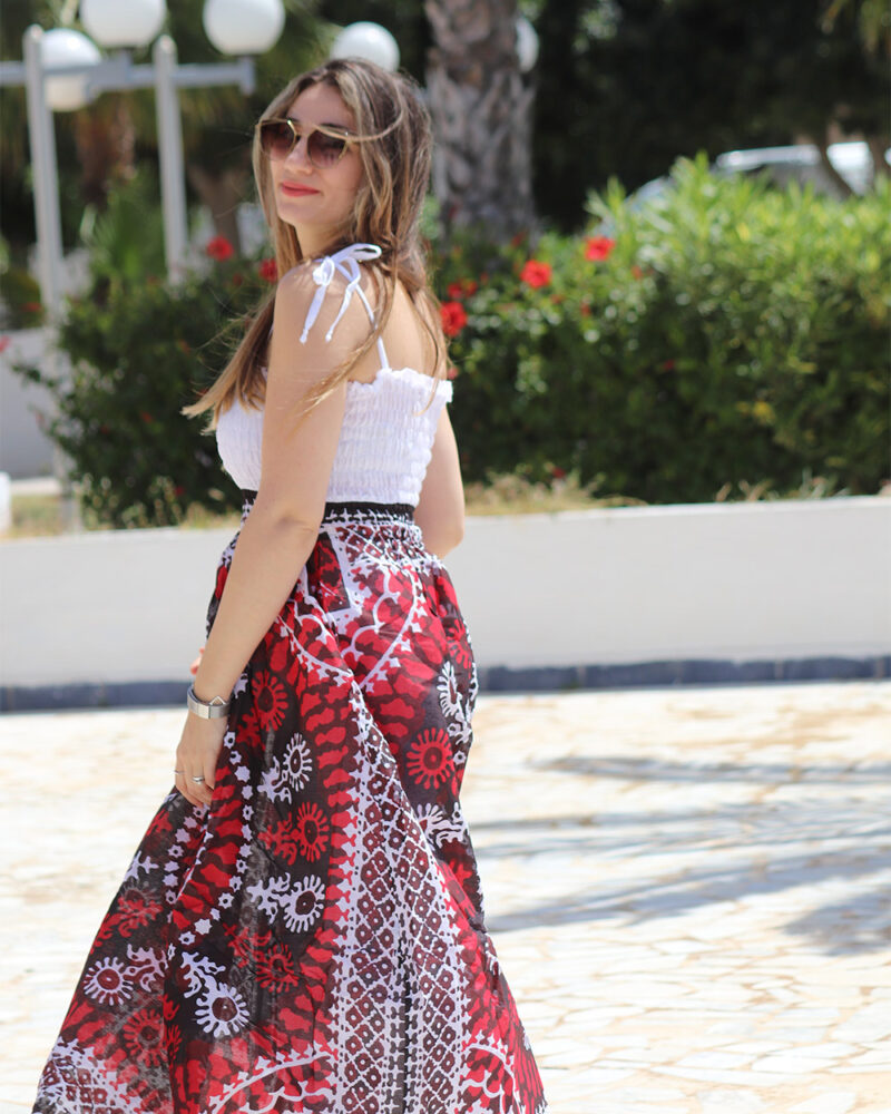 Robe imprimée tayaria