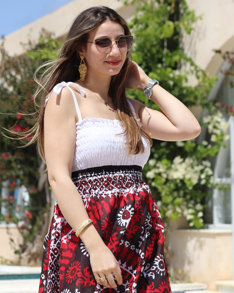 Robe imprimée tayaria