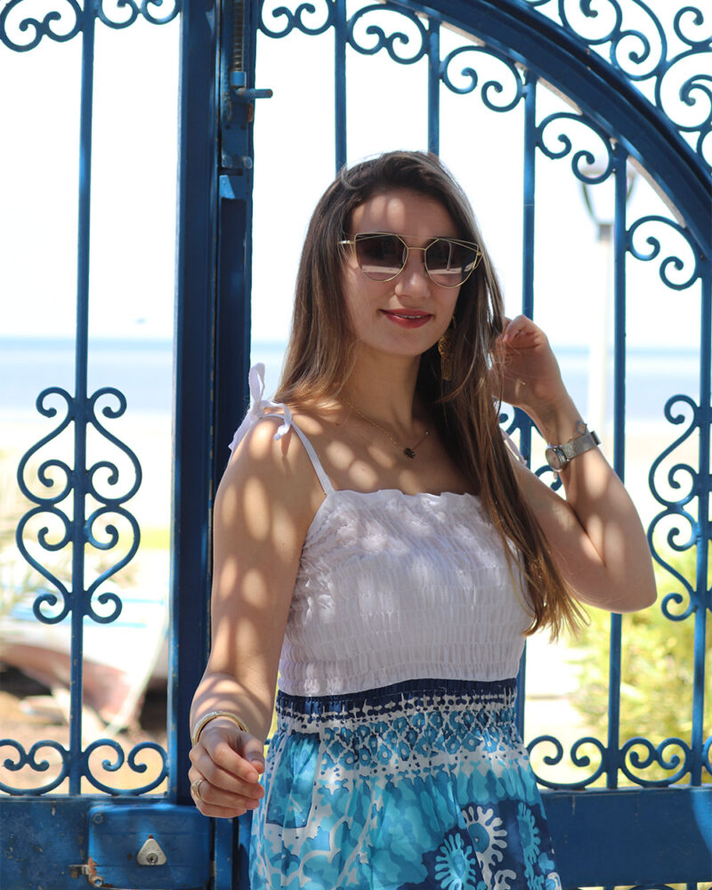 Robe imprimée tayaria