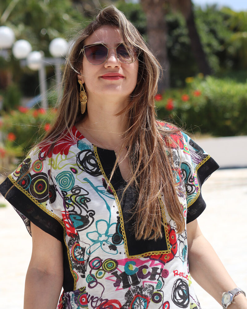 Robe fleuri
