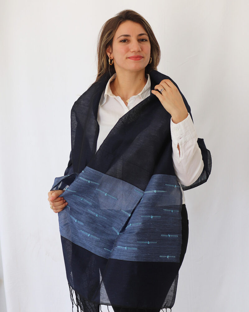 Echarpe Pompon
