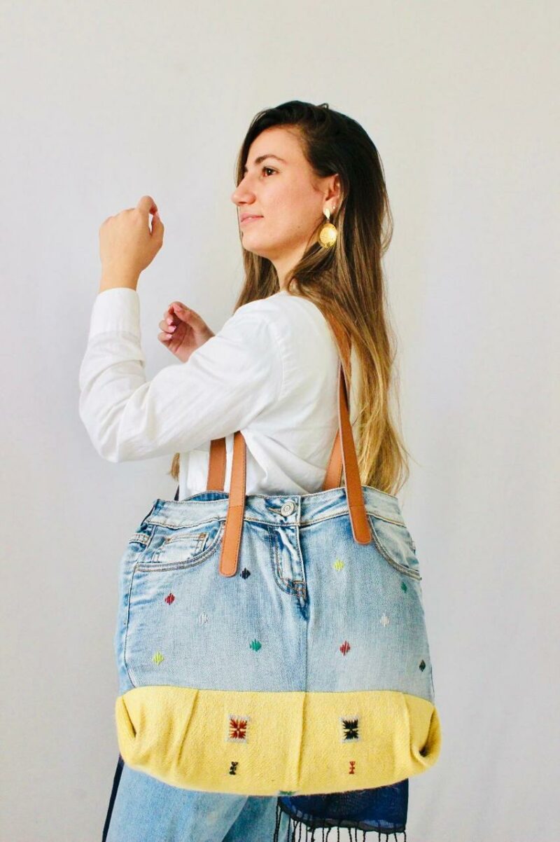Sac en jeans recyclé